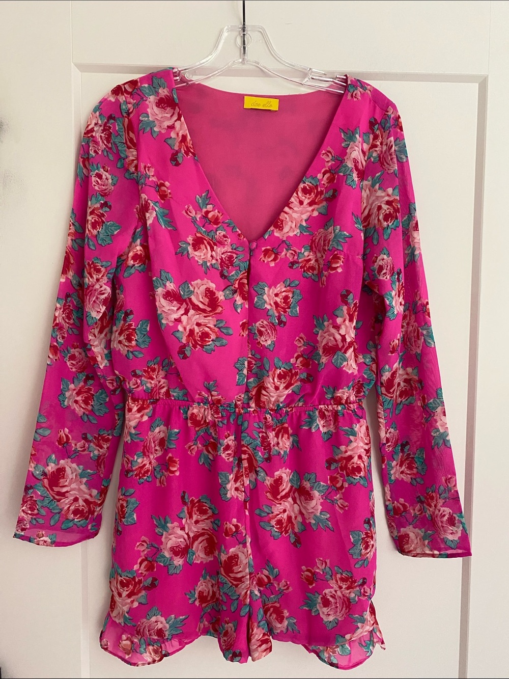 Pink Romper | Size Medium